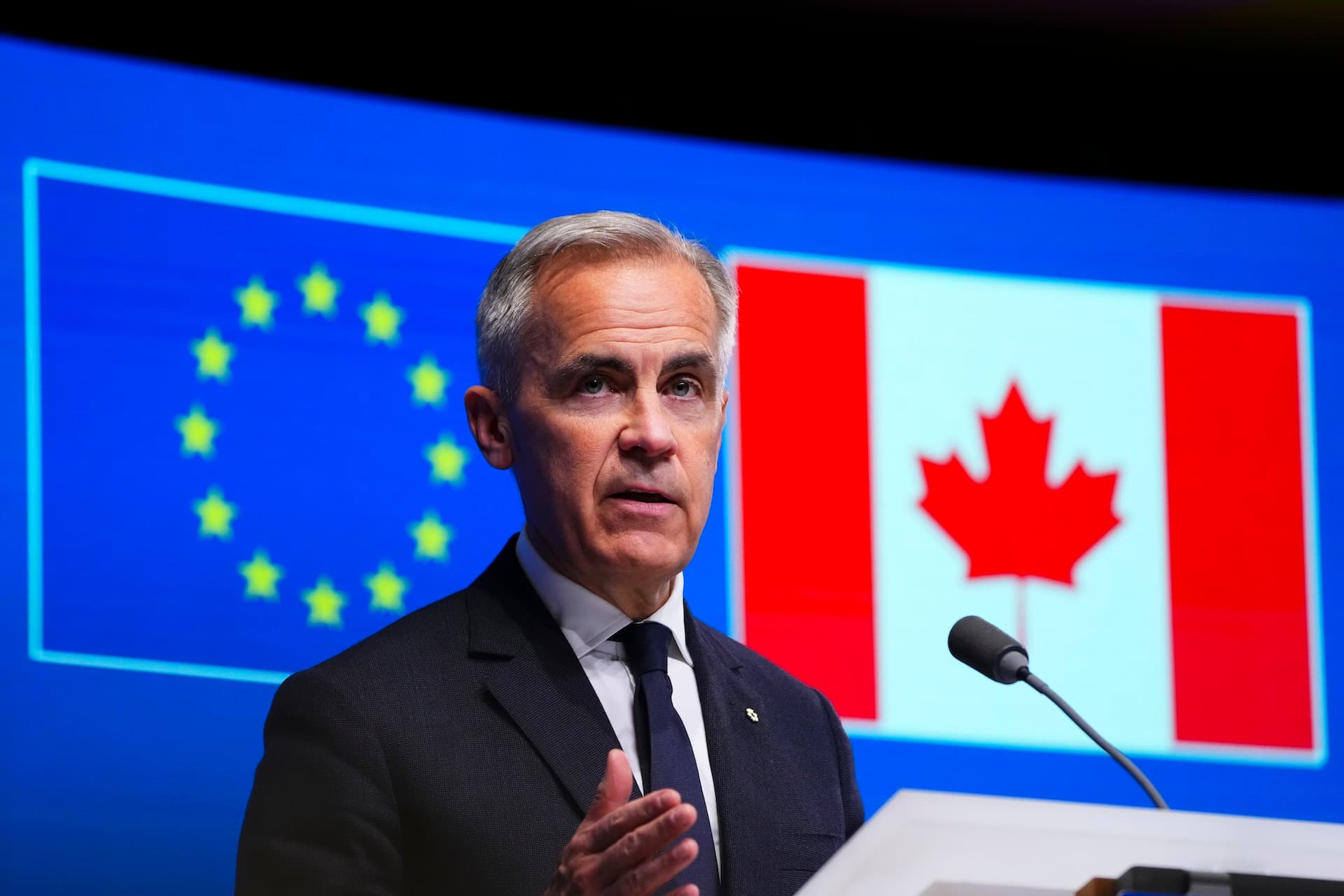 Canadian Prime Minister Says Europe Will Anchor World Order