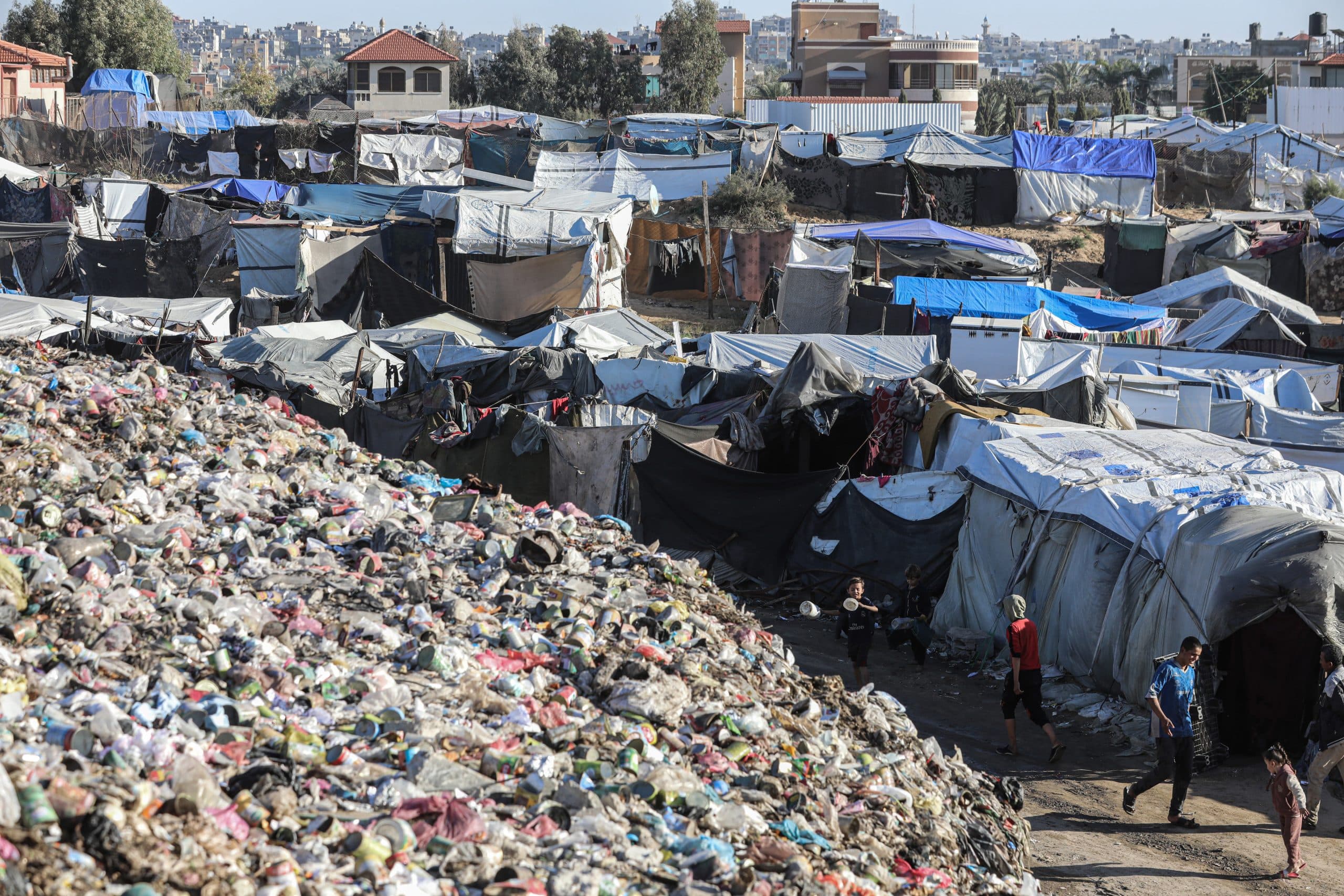 Palestinians Turn to Recycling Amidst Trash Crisis
